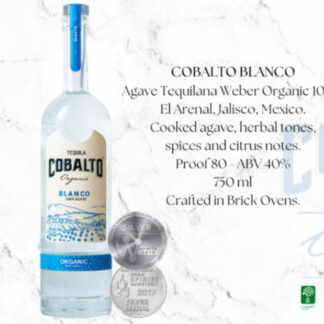 Cobalto Blanco Organic Tequila 40% 0,7L
