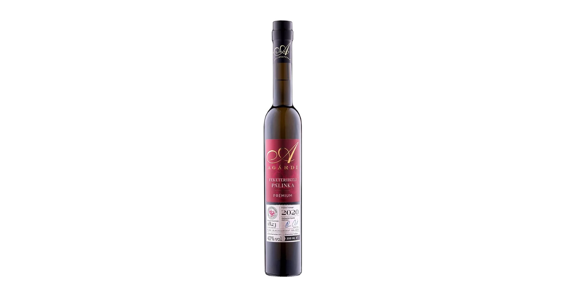Agárdi Feketeribizli pálinka (0,35L / 40%)
