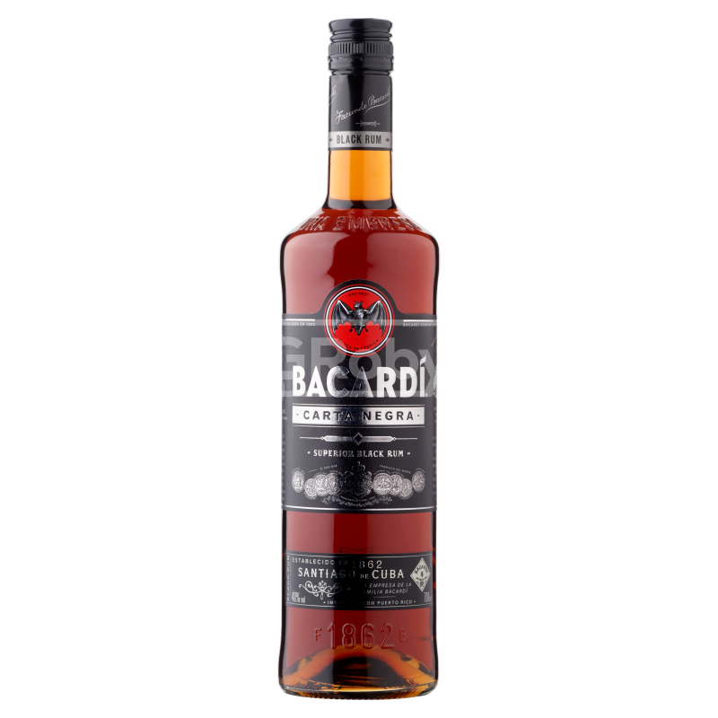 Bacardi Carta Negra rum (1L / 40%)*