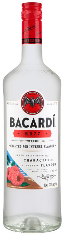 Bacardí Razz rum DRS (0,7L / 27%)