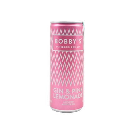 Bobby's gin & pink lemonade RTD DRS (0,25L / 9%)