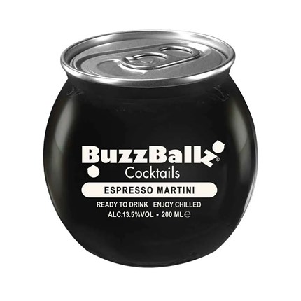 BuzzBallz Espresso Martini cocktail RTD (0,2L / 13,5%)