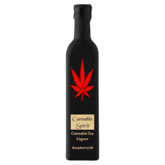 Cannabis Spirit Raspberry - Málnás Tea likőr 0,5l 48%