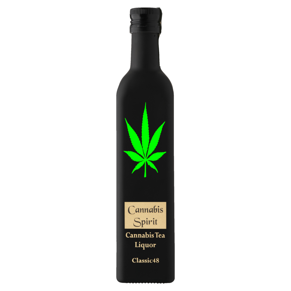 Cannabis Spirit Classic - Cannabis Tea likőr 48% 0,5L