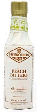 Fee Brothers Peach Bitter 1,7% 0,15 L