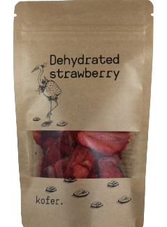 Kofer.Dehydrated Strawberry 20g szárított eperszeletek