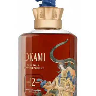 Okami 12y Pure Malt Japanese Misunara Cask 0,7l 40% Buddha