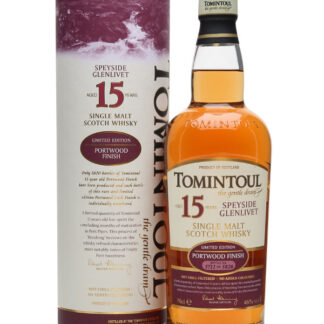 Tomintoul 15 éves Portwood Finish (0,7 l, 46%)*