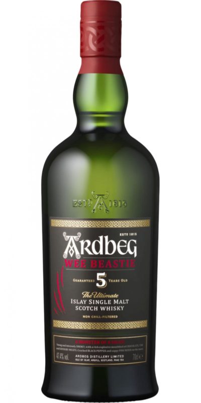 Ardbeg 5 éves Wee Beastie (0,7 l, 47,4%)*