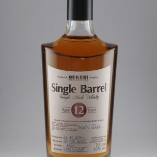 Békési 12 éves Single Barrel whisky (0,7L / 43%)