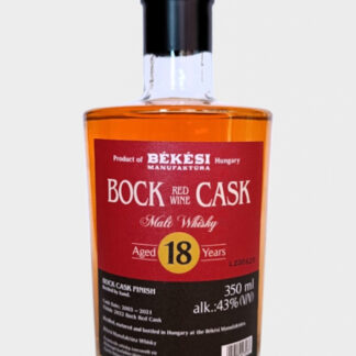 Békési Bock Red Wine Cask Malt whisky DRS (0,7L / 43%)