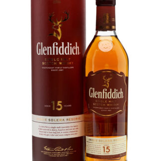 Glenfiddich 15 éves Solera Reserve (0,7L / 40%)