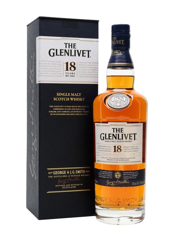 The Glenlivet 18 éves (0,7L / 40%)