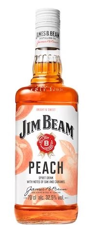 Jim Beam Peach whiskey (0,7L / 32,5%)