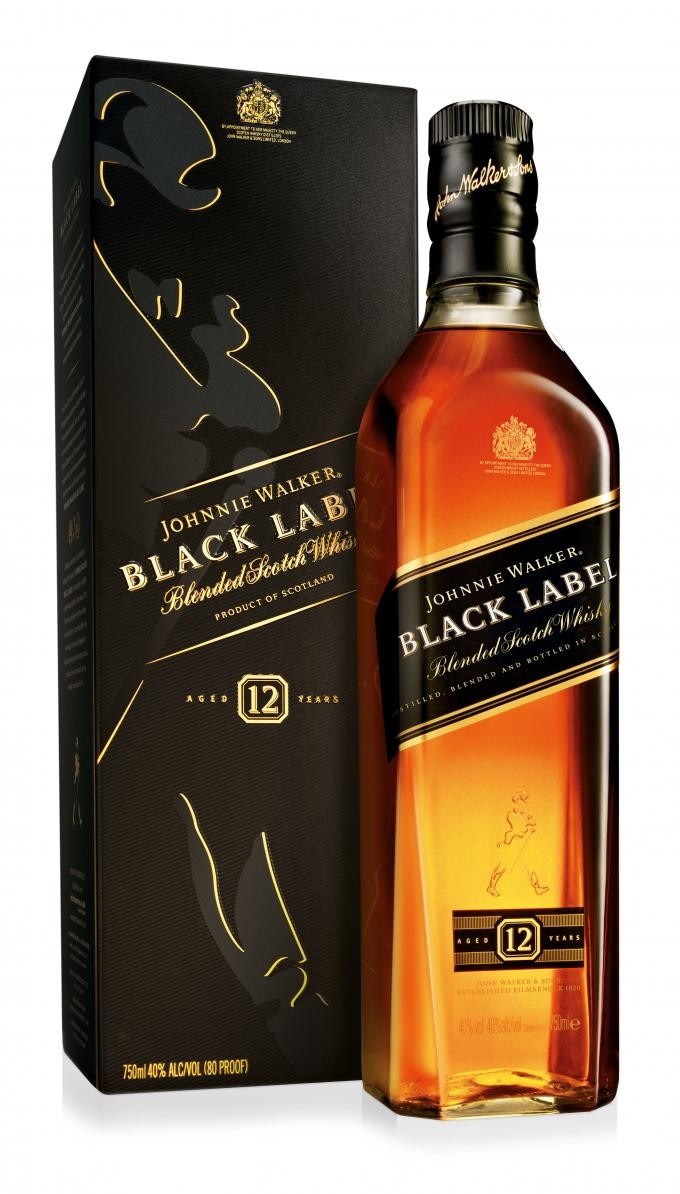 Johnnie Walker Black Label 12 Éves 1L 40%