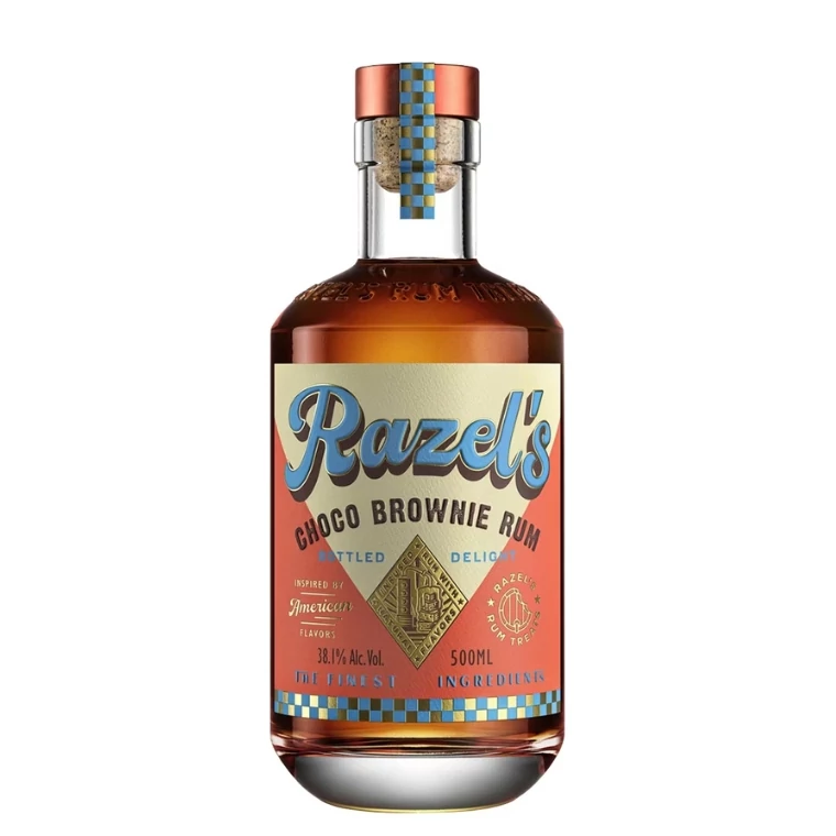 Razels Choco Brownie Rum - Csokis sütemény ízzel 0,5l 38,1%