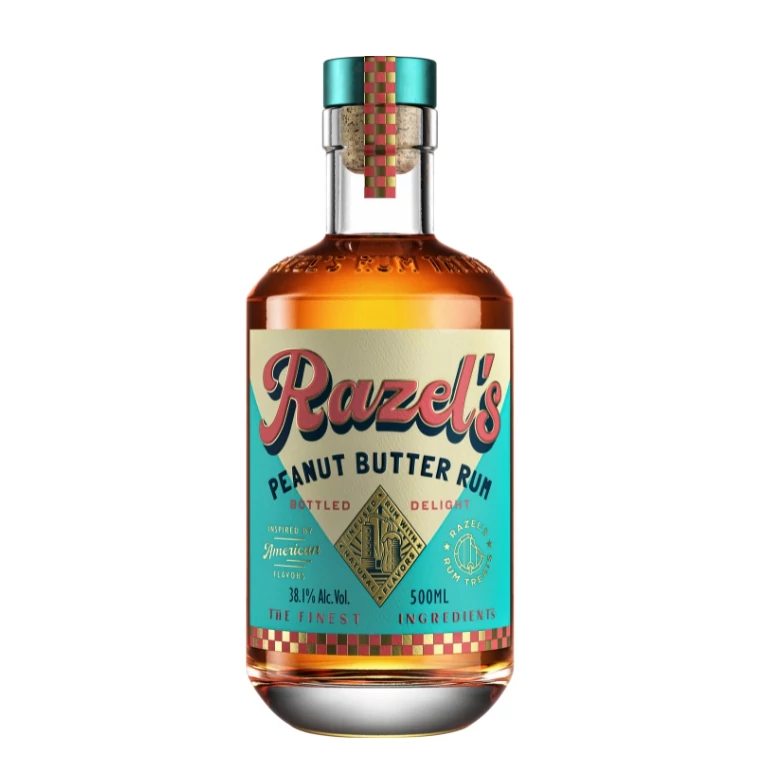 Razels Peanut Butter Rum - Mogyóróvaj ízzel 0,5l 38,1%