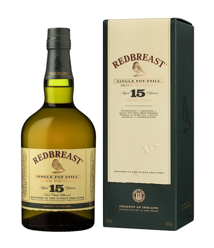 Redbreast 15 éves (0,7 l, 46%)