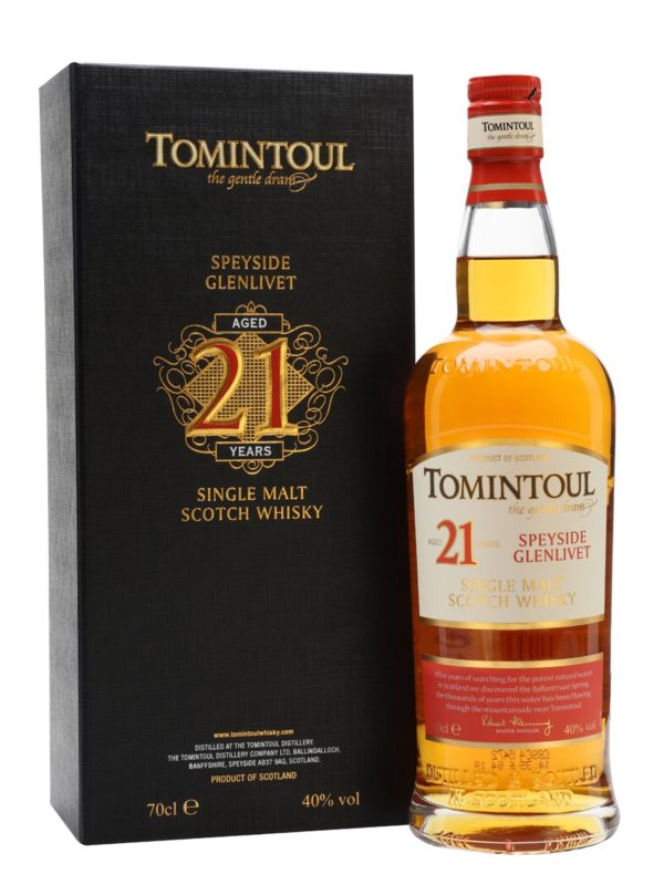 Tomintoul 21 éves (0,7 l, 40%)*